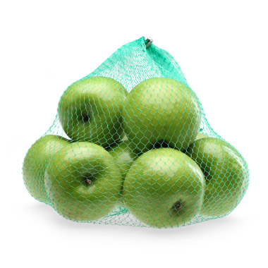 Flavorseal Plastic Extruded Netting products for storing apples