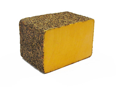 Seasoned cheese block